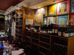Extensive wine selection